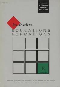 Le compte de l'éducation