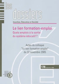 Le lien formation-emploi