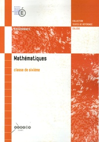  Ministère Education Nationale - Mathématiques classe de sixième.