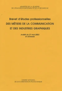 Métiers de la communication et des industries graphiques