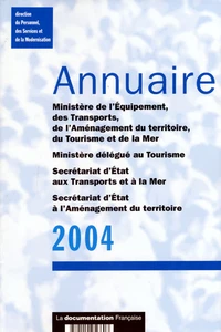 Annuaire Ministère de l'Equipement