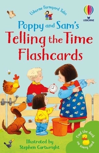 Minna Lacey et Stephen Cartwright - Poppy and Sam's telling the time flashcards.