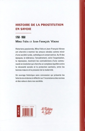 Histoire de la prostitution en Savoie. 1750-1950. Regards sur une société