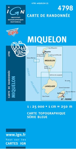  IGN - Miquelon - 1/25 000.