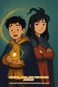 Jinwoo, Sora and the Magic Amulet:A Middle-Grade Fantasy Adventure of Magic, Friendship, and Courage
