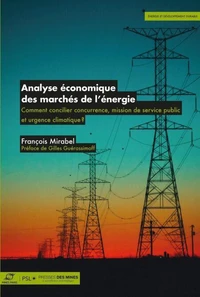 Analyse économique des marchés de l'énergie