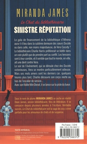 Le Chat du bibliothécaire Tome 4 Sinistre réputation