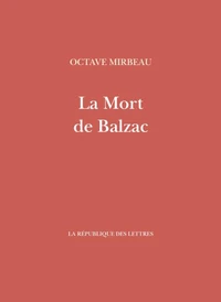 La Mort de Balzac