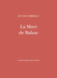 La Mort de Balzac