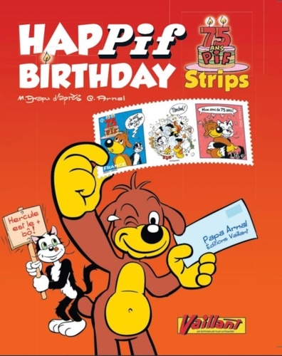 Happif Birthday. Strips 75 ans Pif