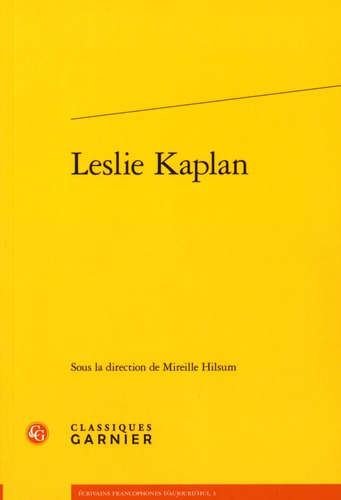 Leslie Kaplan