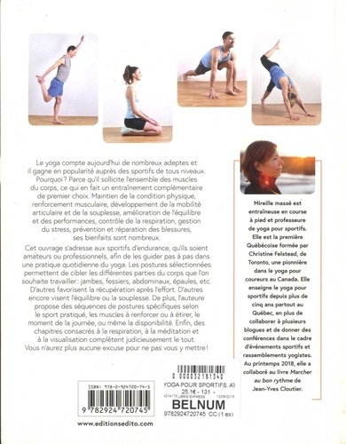 Yoga pour sportifs. atteignez vos objectifs en bougeant autrement