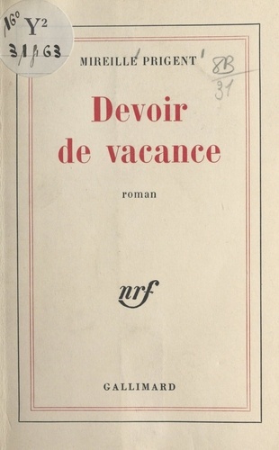 Devoir de vacance