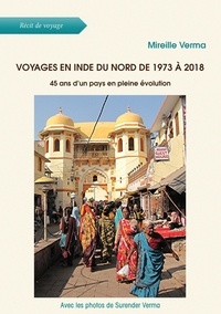 Livres en suédois Voyages en Inde du Nord de 1973 à 2018  - 45 ans d'un pays en pleine évolution