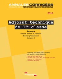 Adjoint technique de 1re classe
