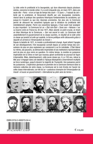 1871-2021 La Commune de Paris. 150 ans - Les militants du Conseil de la Commune