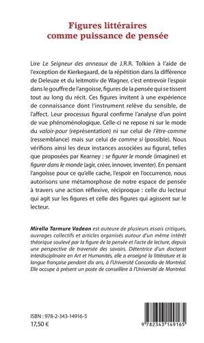 Figures littéraires comme puissance de pensée. L'espoir au coeur de l'angoisse dans Le Seigneur des anneaux de J.R.R. Tolkien