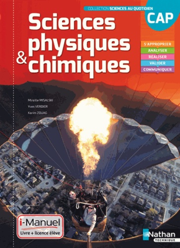 Mirelle Misalski et Yves Verdier - Sciences physiques & chmiques CAP.