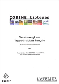 Miriam Bissardon et Lucas Guibal - Corine biotopes - Types d'habitats français.