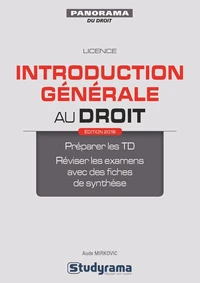 Introduction générale au droit