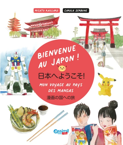 Couverture de Bienvenue au Japon ! : mon voyage au pays des mangas