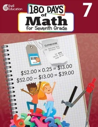 180 Days™: Math for Seventh Grade