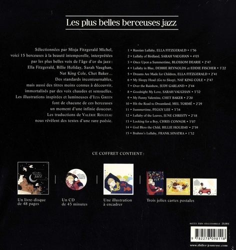 Les plus belles berceuses Jazz  avec 1 CD audio