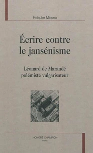 Ecrire contre le jansénisme