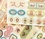 Stickers nourriture du monde. 64 épingles et 64 stickers