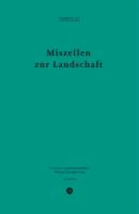 Miszellen zur Landschaft