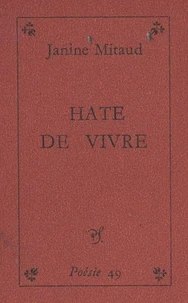 Hâte de vivre