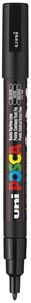 Marqueur posca pc-3m 0,9 mm-1,3 mm - noir
