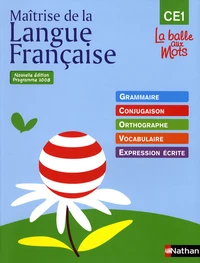 Maîtrise de la langue française CE1, La balle de mots