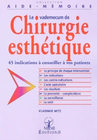 Le Vademecum De Chirurgie Esthetique