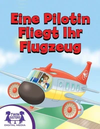 Eine Pilotin Fliegt Ihr Flugzeug