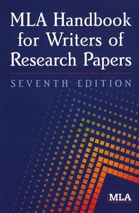  MLA - MLA Handbook for Writers of Research Papers.