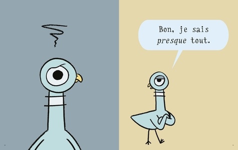 Le pigeon doit aller à l'école !