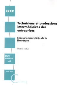 Techniciens et professions intermédiaires des entreprises