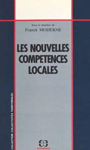 Les nouvelles competences locales