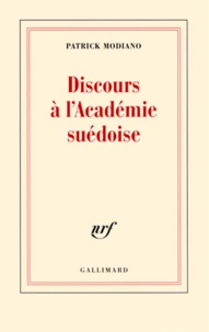 Discours à l'académie suédoise