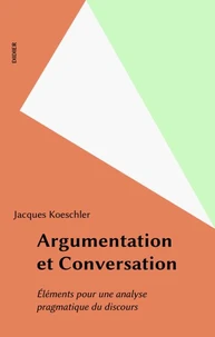 Argumentation et conversation