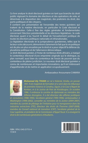 Le droit électoral guinéen 2e édition