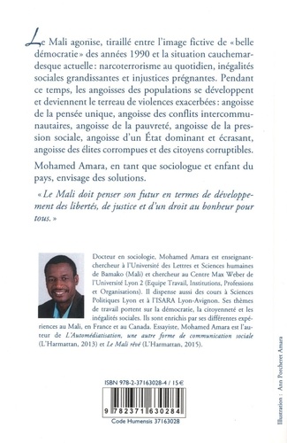 Marchands d'angoisse. Le Mali tel qu'il est, tel qu'il pourrait être - Occasion