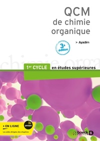 Mohamed Ayadim - QCM de chimie organique.