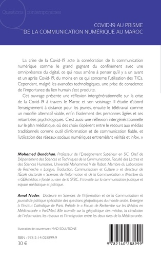 Covid-19 au prisme de la communication numérique au Maroc