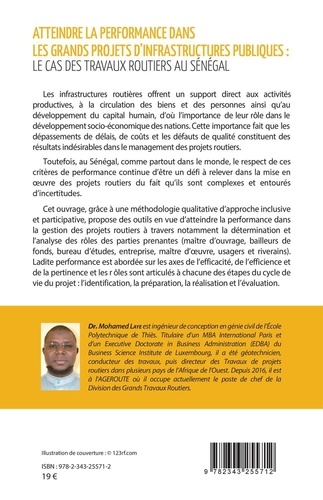 Atteindre la performance dans les grands projets d'infrastructures publiques : Le cas des travaux routiers au Sénégal