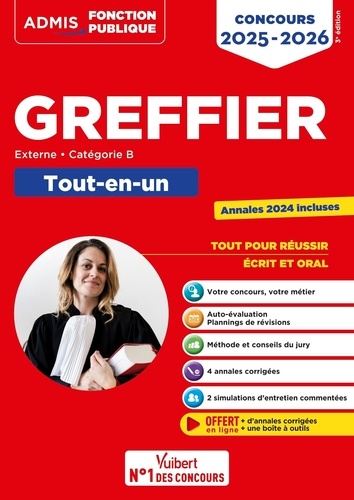 Concours Greffier Tout-en-un - Externe,... de Mohamed Néhal - Grand ...
