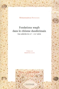 Fondations waqfs dans le chiisme duodécimain