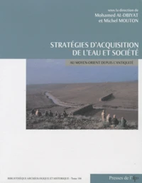 Stratégies d'acquisition de l'eau et société au Moyen-Orient depuis l'Antiquité