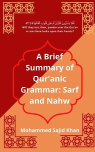 Quran Grammar Summary: With Top  1000 Quranic Nouns, Verbs and Articles